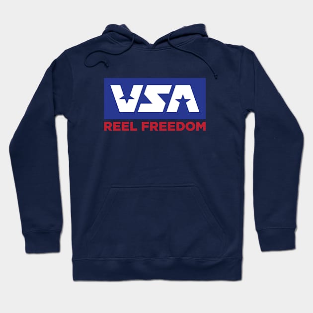 USA Freedom quote Hoodie by RetroArtCulture